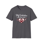 Copy of Unisex Softstyle My valentine has four leg T-Shirt