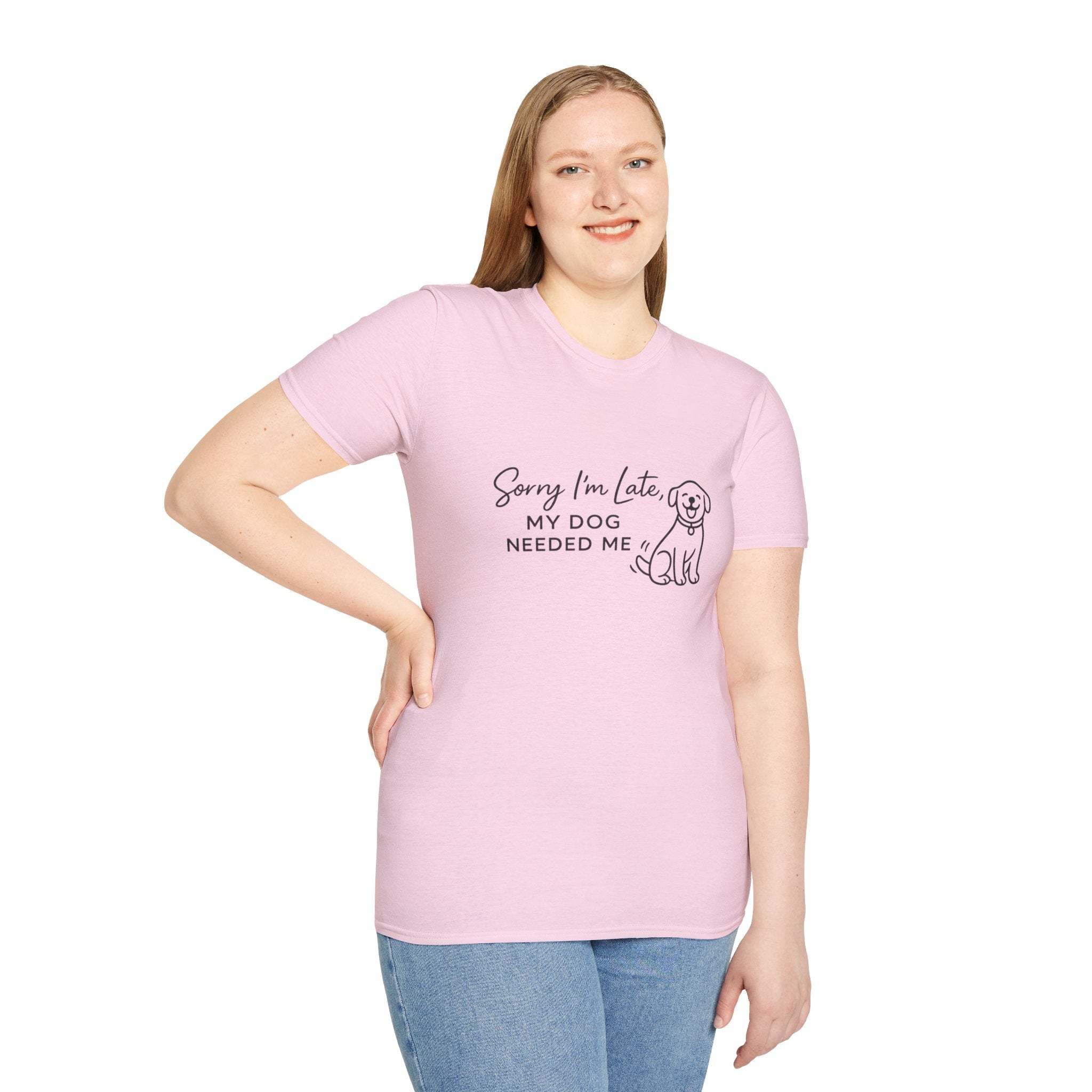 Copy of Copy of Unisex Softstyle Sorry i'm Late T-Shirt