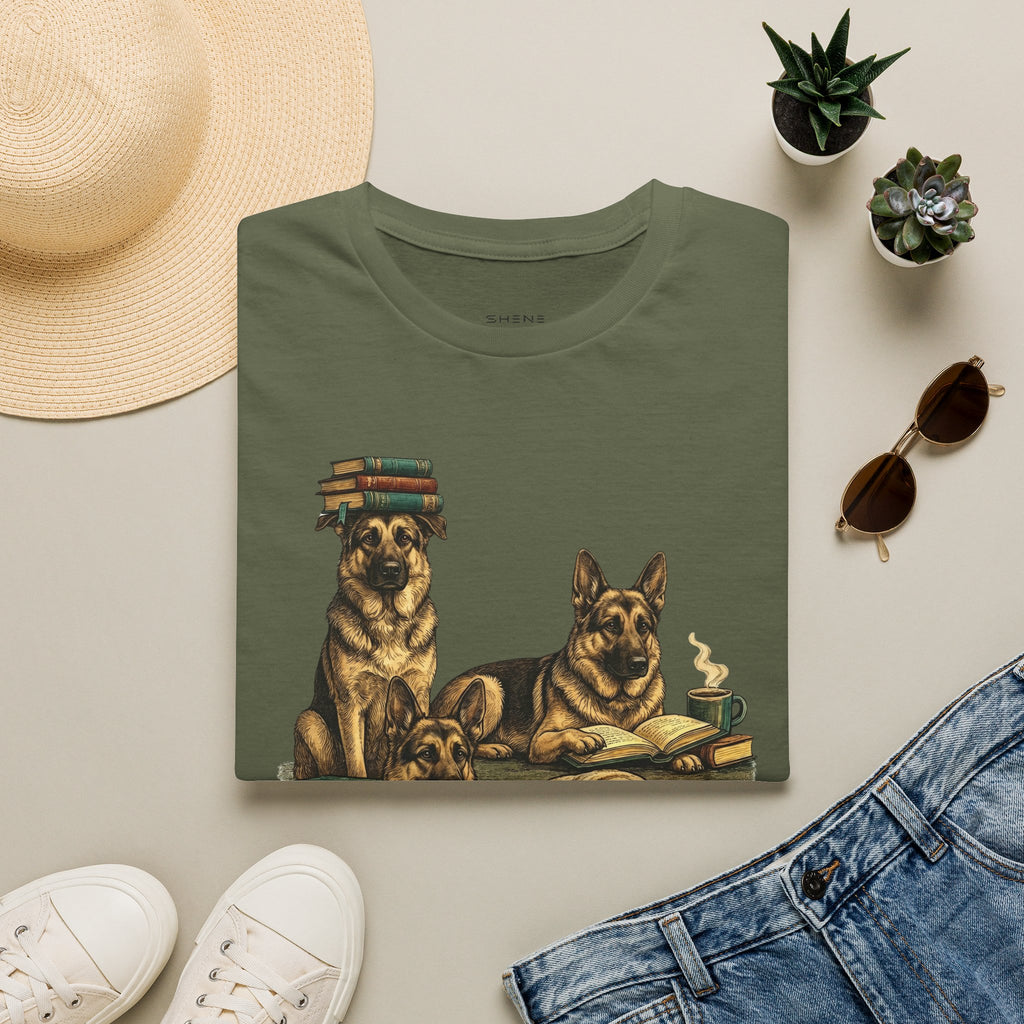 Copy of Unisex Softstyle German Shepherd Library T-Shirt