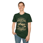Copy of Unisex Softstyle My Favorite Adventure Has Paws T-Shirt