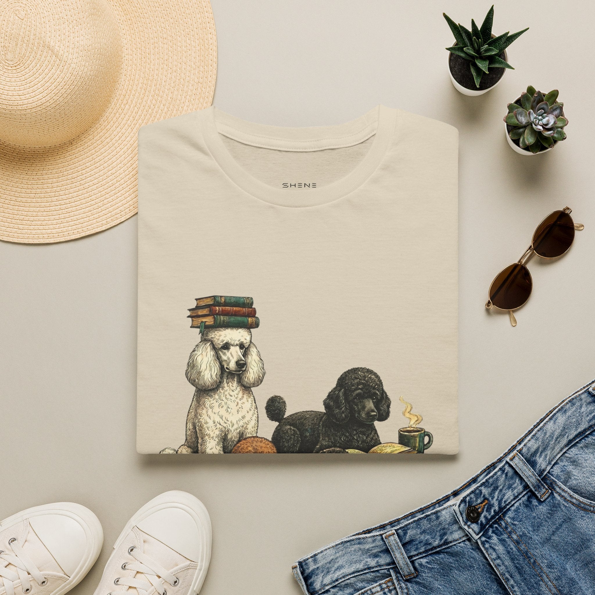 Copy of Unisex Softstyle Poodle Library T-Shirt