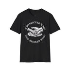 Copy of Copy of Unisex Softstyle Who Rescued Who T-Shirt