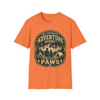 Copy of Unisex Softstyle My Favorite Adventure Has Paws T-Shirt