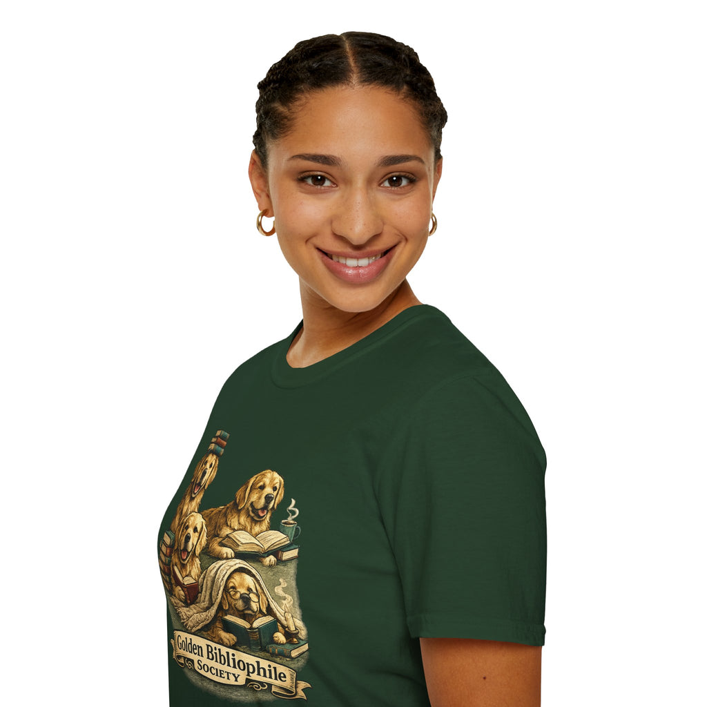 Copy of Unisex Softstyle Golden retriever Society  T-Shirt