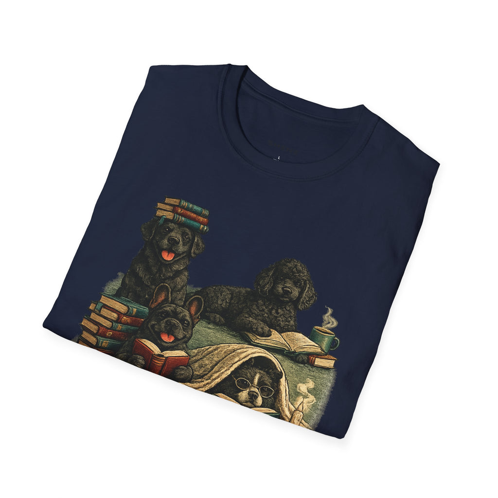 Copy of Unisex Softstyle Black Dog Library T-Shirt