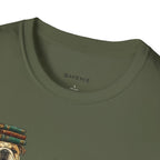 Copy of Copy of Copy of Unisex Softstyle Frenchi Library Four Dog T-Shirt