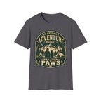 Copy of Unisex Softstyle My Favorite Adventure Has Paws T-Shirt