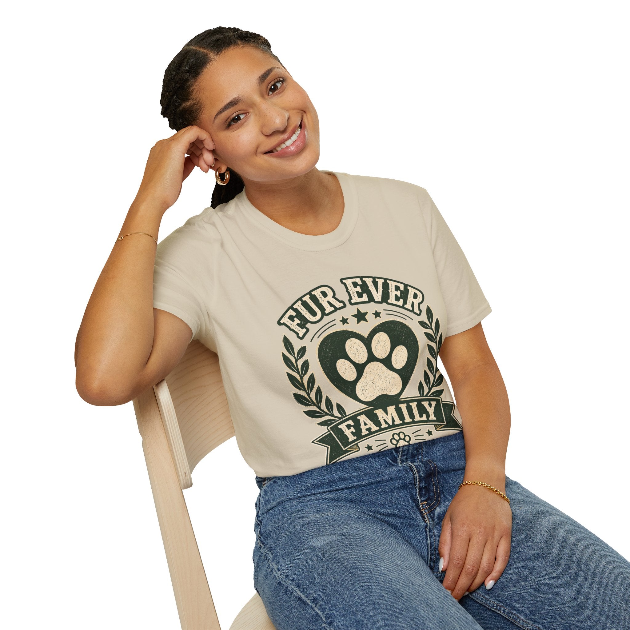 Copy of Unisex Softstyle fur Family T-Shirt