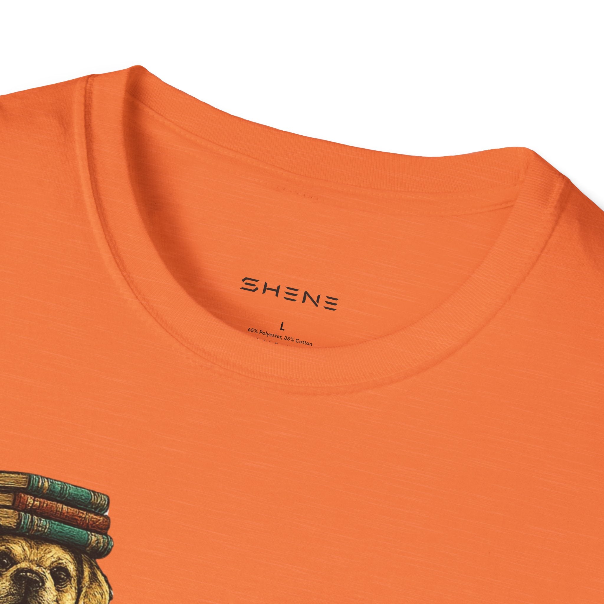 Copy of Unisex Softstyle French Dog Library T-Shirt