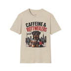 Unisex Softstyle Rottweiler Caffeine Fuel  T-Shirt