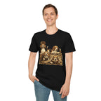 Copy of Copy of Copy of Copy of Unisex Softstyle Beegal Library Four Dog T-Shirt