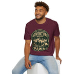 Copy of Unisex Softstyle My Favorite Adventure Has Paws T-Shirt