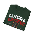 Copy of Unisex Softstyle German Shephed Caffeine Fuel T-Shirt
