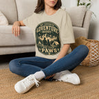 Copy of Unisex Softstyle My Favorite Adventure Has Paws T-Shirt