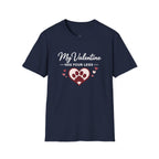 Copy of Unisex Softstyle My valentine has four leg T-Shirt