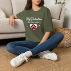 Copy of Unisex Softstyle My valentine has four leg T-Shirt