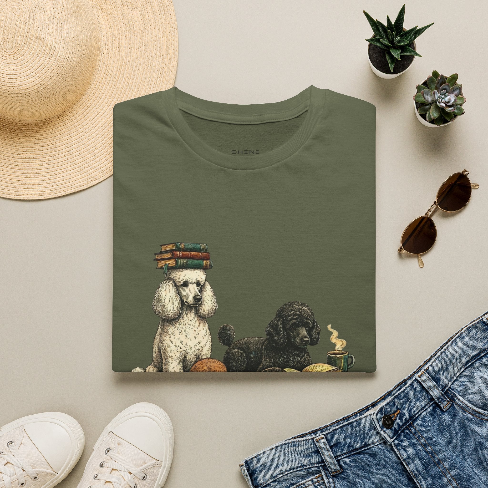 Copy of Unisex Softstyle Poodle Library T-Shirt