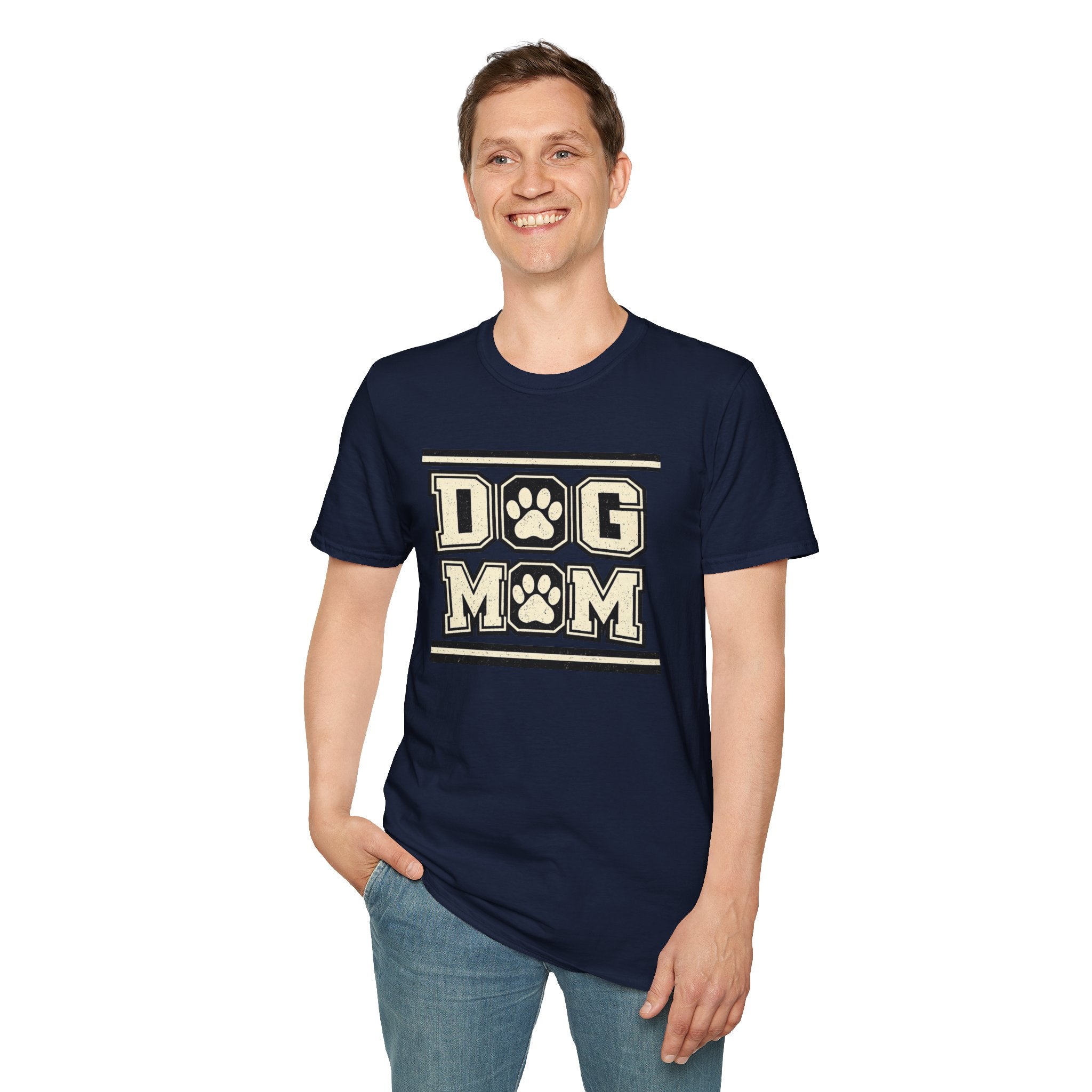 Copy of Copy of Unisex Softstyle Dog Mom T-Shirt