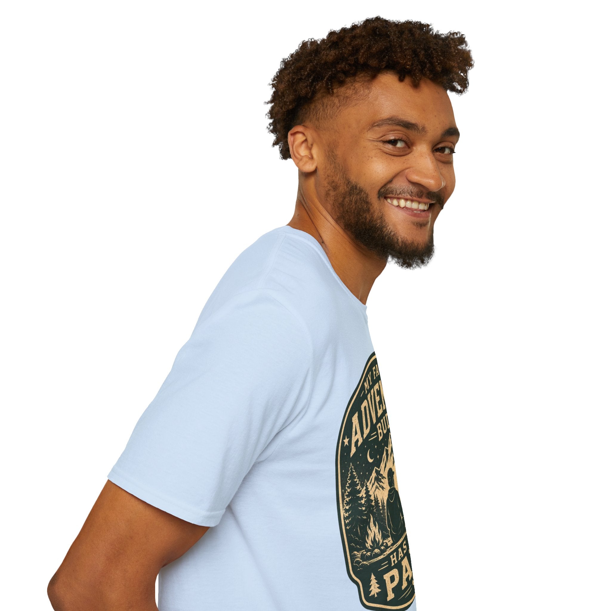 Copy of Unisex Softstyle My Favorite Adventure Has Paws T-Shirt