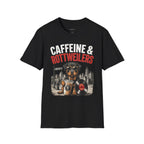 Unisex Softstyle Rottweiler Caffeine Fuel  T-Shirt