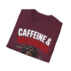 Unisex Softstyle Dachshund Caffeine Fuel T-Shirt
