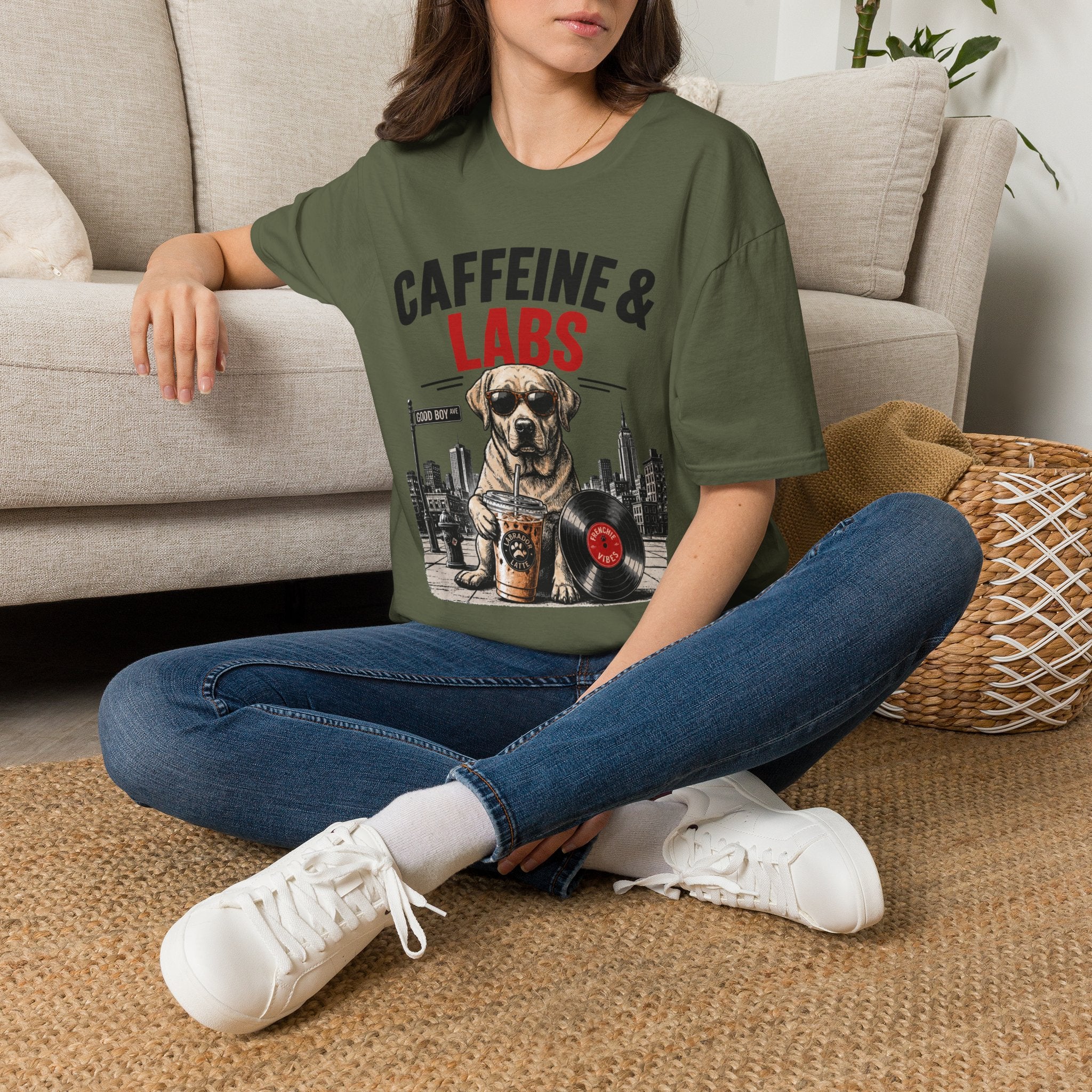 Unisex Softstyle Labs Caffeine Fuel T-Shirt