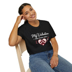 Copy of Unisex Softstyle My valentine has four leg T-Shirt