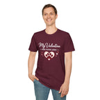 Copy of Unisex Softstyle My valentine has four leg T-Shirt