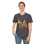 Copy of Copy of Copy of Copy of Unisex Softstyle Beegal Library Four Dog T-Shirt