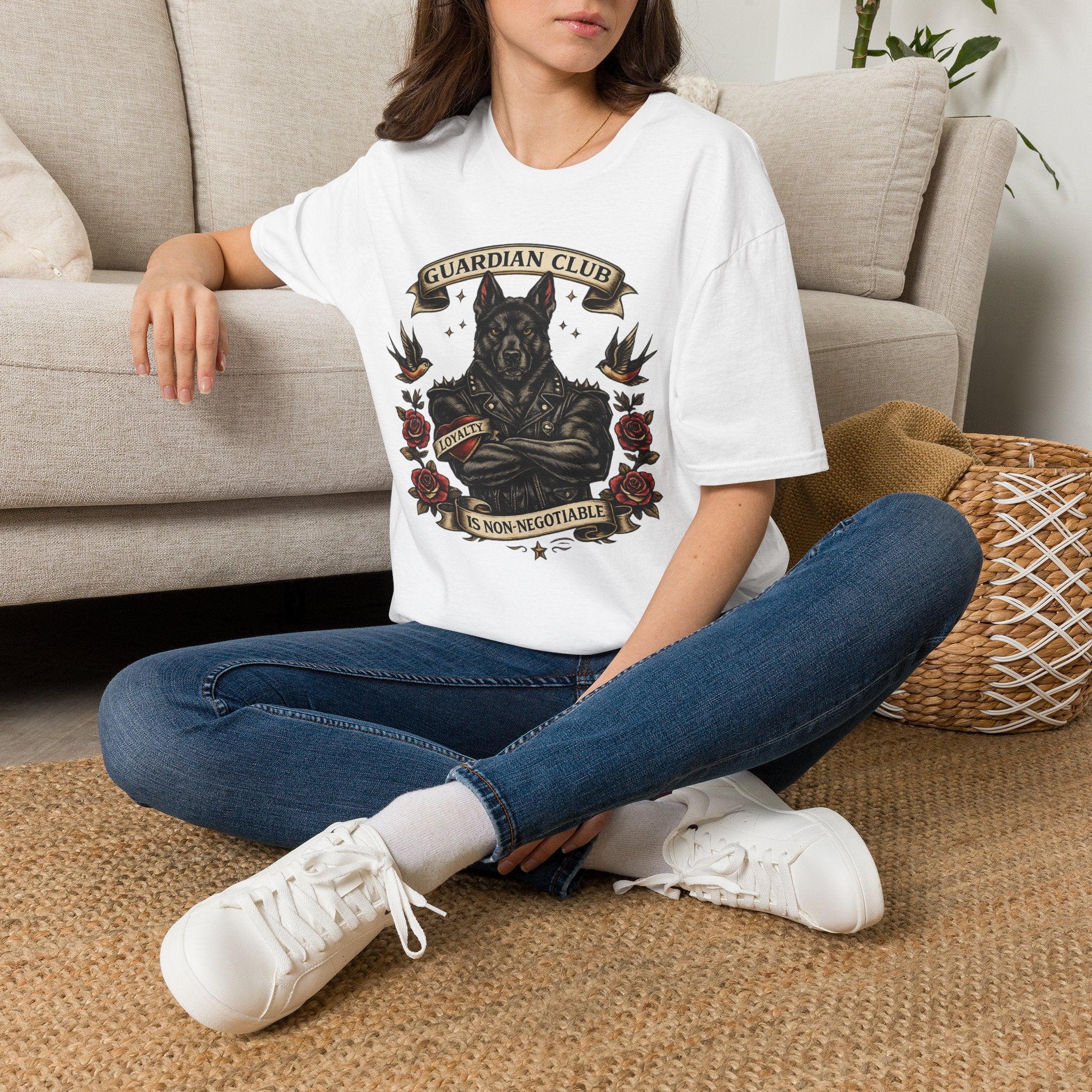 Copy of Copy of Unisex Softstyle Guardian Dog T-Shirt