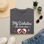 Copy of Unisex Softstyle My valentine has four leg T-Shirt