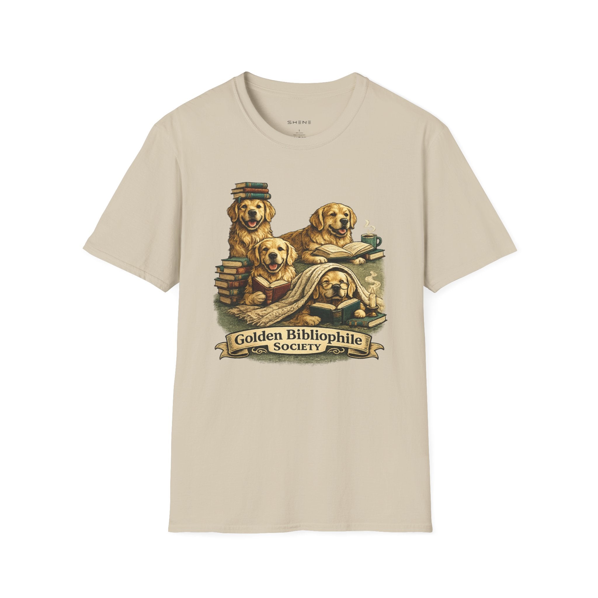 Copy of Unisex Softstyle Golden retriever Society  T-Shirt