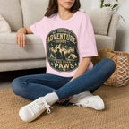 Copy of Unisex Softstyle My Favorite Adventure Has Paws T-Shirt
