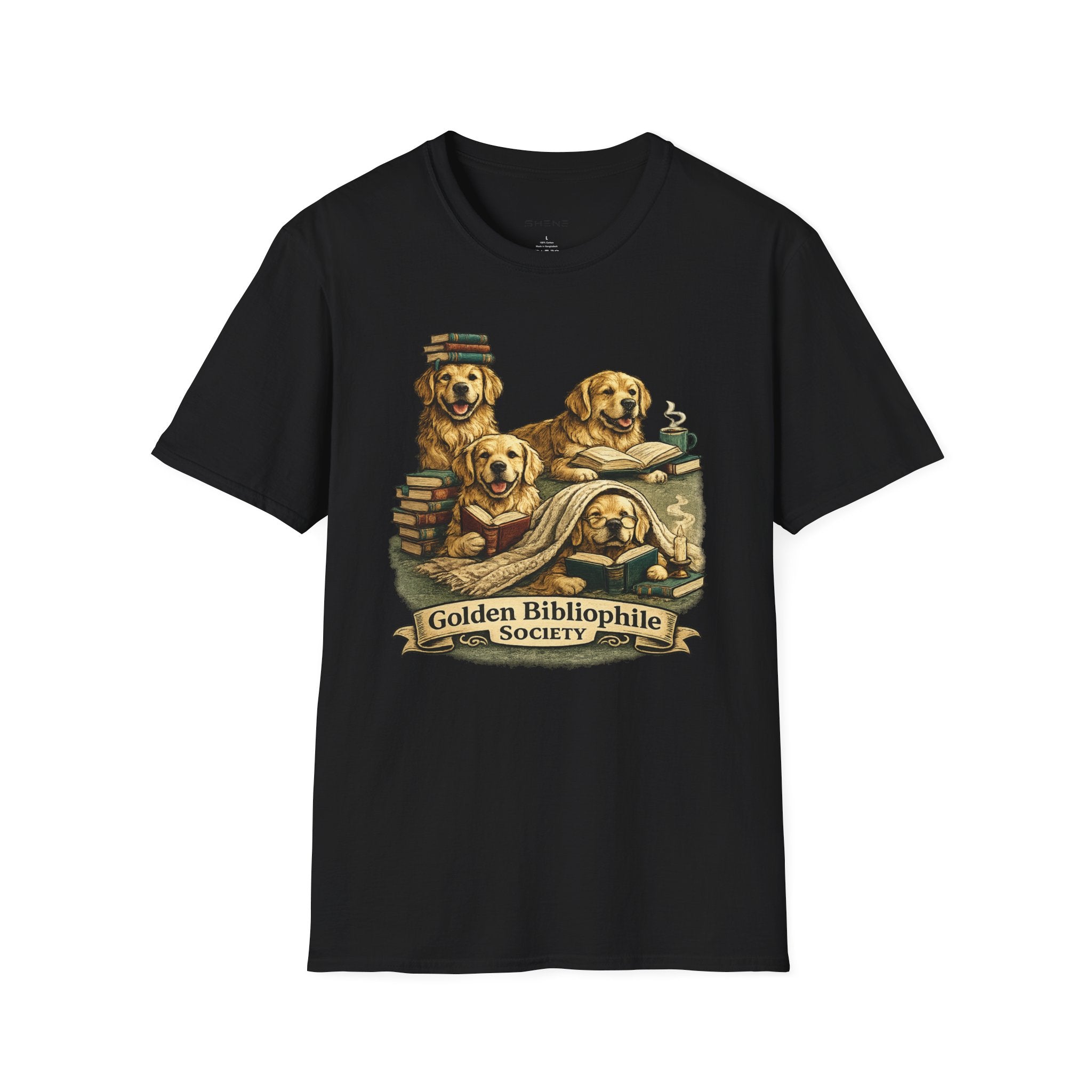 Copy of Unisex Softstyle Golden retriever Society  T-Shirt