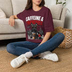 Unisex Softstyle French Bulldog Caffeine Fuel T-Shirt
