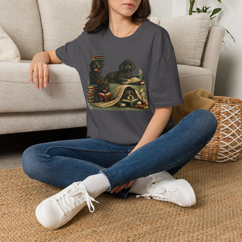Copy of Unisex Softstyle Black Dog Library T-Shirt