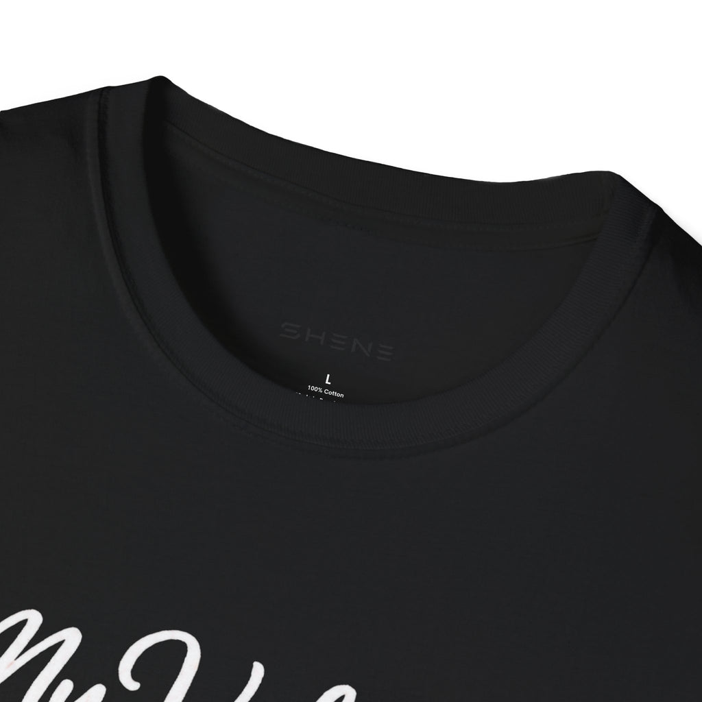 Copy of Unisex Softstyle My valentine has four leg T-Shirt