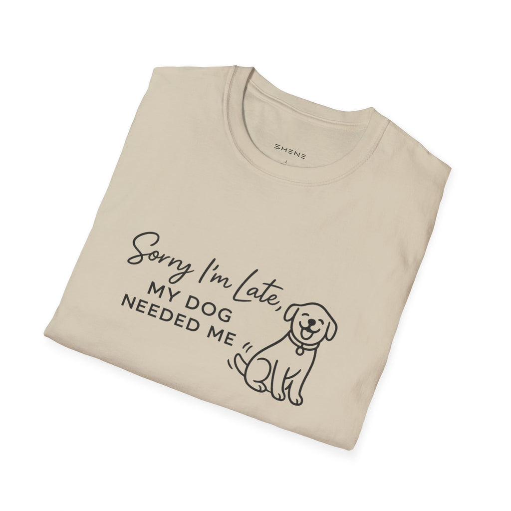 Copy of Copy of Unisex Softstyle Sorry i'm Late T-Shirt