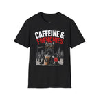 Unisex Softstyle French Bulldog Caffeine Fuel T-Shirt