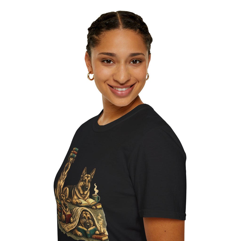 Copy of Unisex Softstyle German Shepherd Library T-Shirt