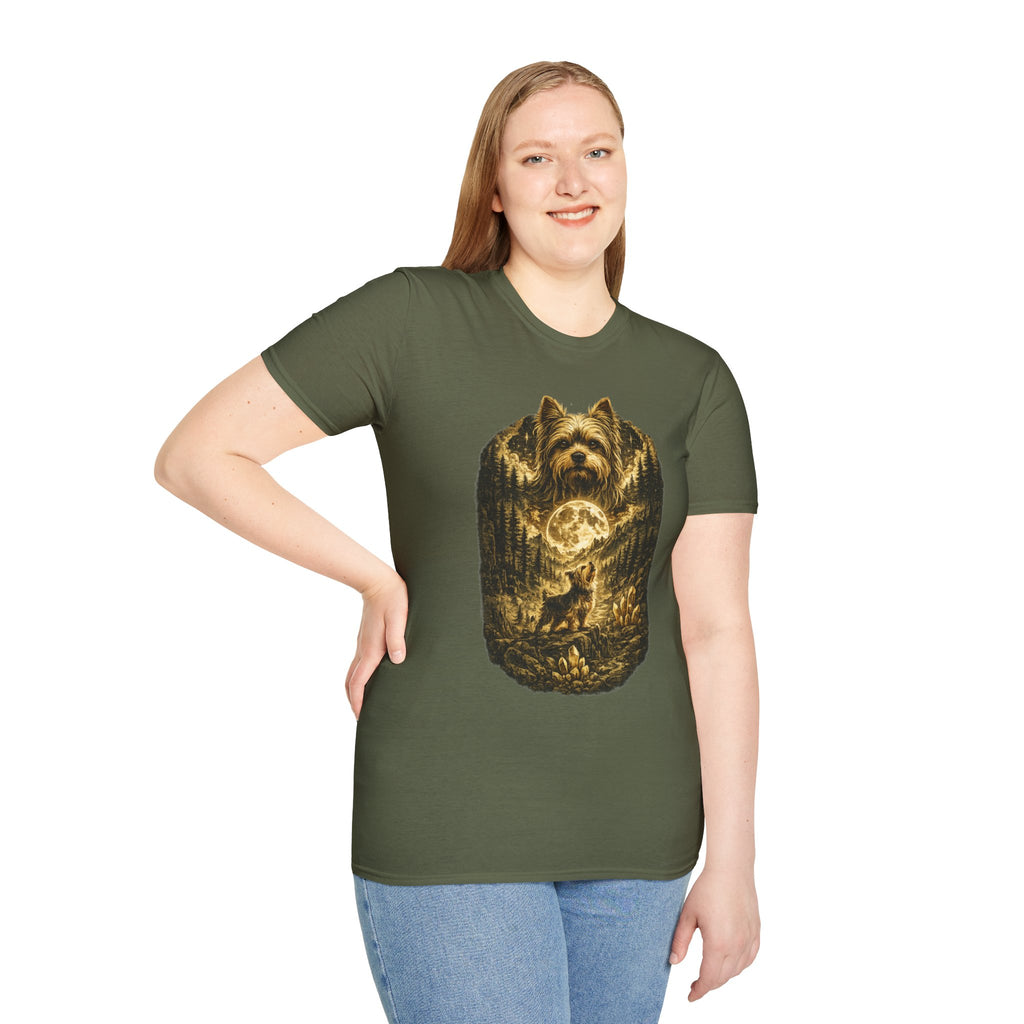 Copy of Unisex Softstyle shit su with moon T-Shirt