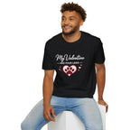 Copy of Unisex Softstyle My valentine has four leg T-Shirt