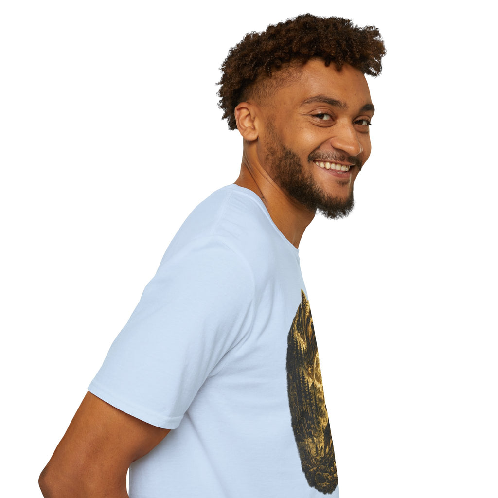 Copy of Unisex Softstyle shit su with moon T-Shirt