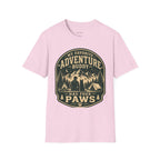 Copy of Unisex Softstyle My Favorite Adventure Has Paws T-Shirt