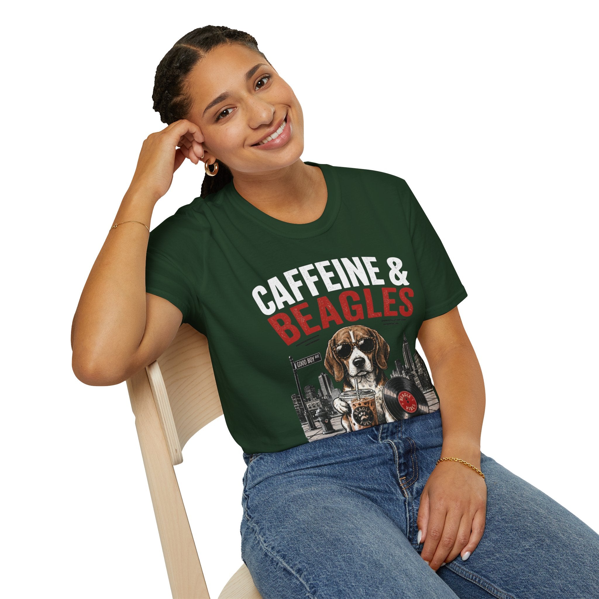 Unisex Softstyle Beegal Caffeine Fuel T-Shirt