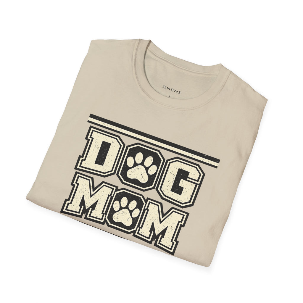 Copy of Copy of Unisex Softstyle Dog Mom T-Shirt