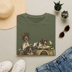 Copy of Copy of Copy of Copy of Unisex Softstyle r Pointer Library Four Dog T-Shirt