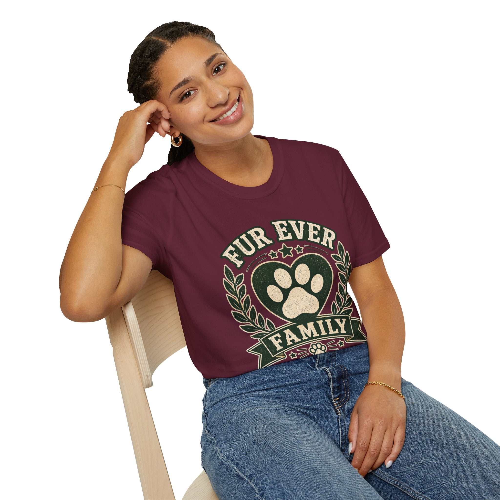 Copy of Unisex Softstyle fur Family T-Shirt