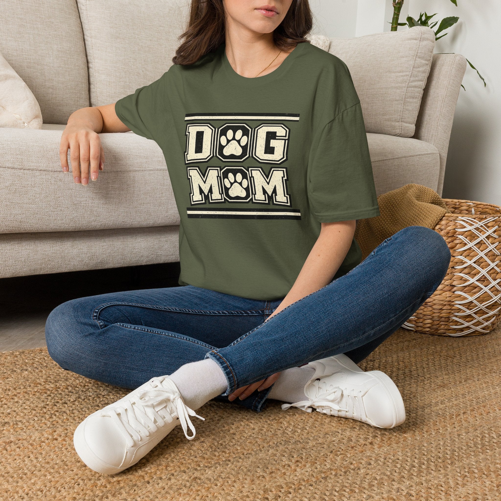 Copy of Copy of Unisex Softstyle Dog Mom T-Shirt