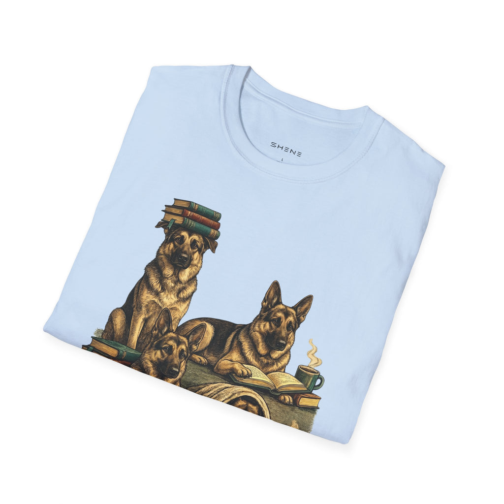 Copy of Unisex Softstyle German Shepherd Library T-Shirt